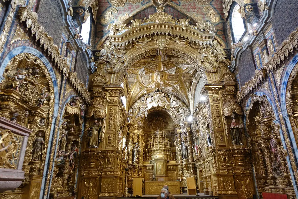 Interior da Igreja de Santa Clara, Porto